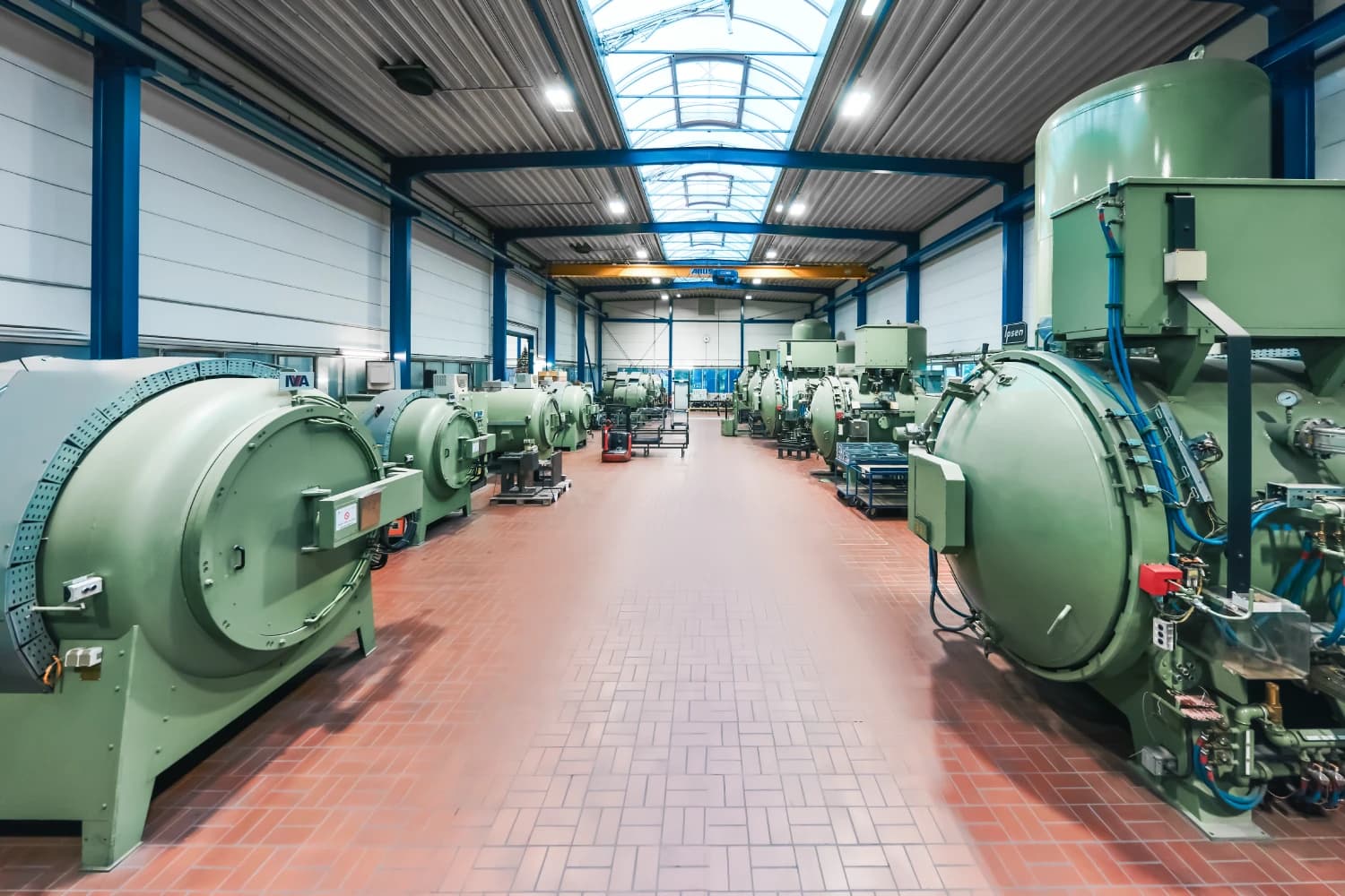 Behandelte Bauteile bei FERRUM