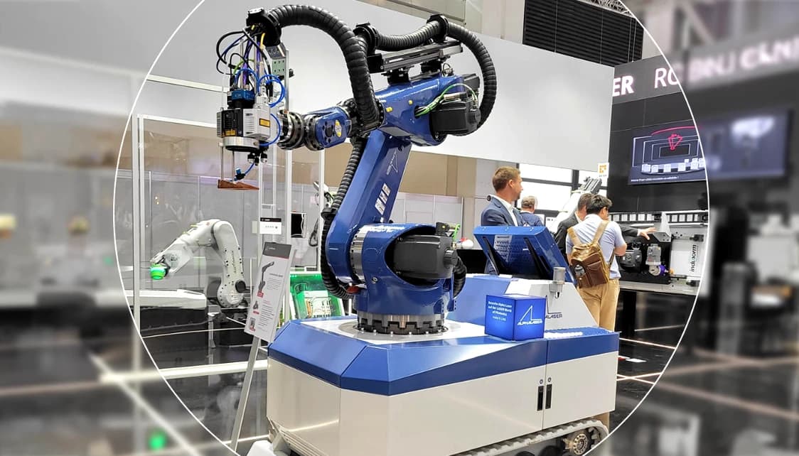 FERRUM Laseranlage auf der automatica 2023 in München