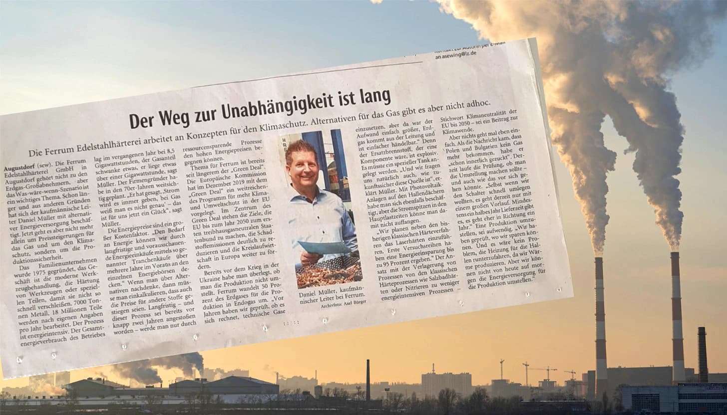 Zeitungsbericht der Lippischen Landeszeitung „Der Weg zur Unabhängigkeit ist lang“