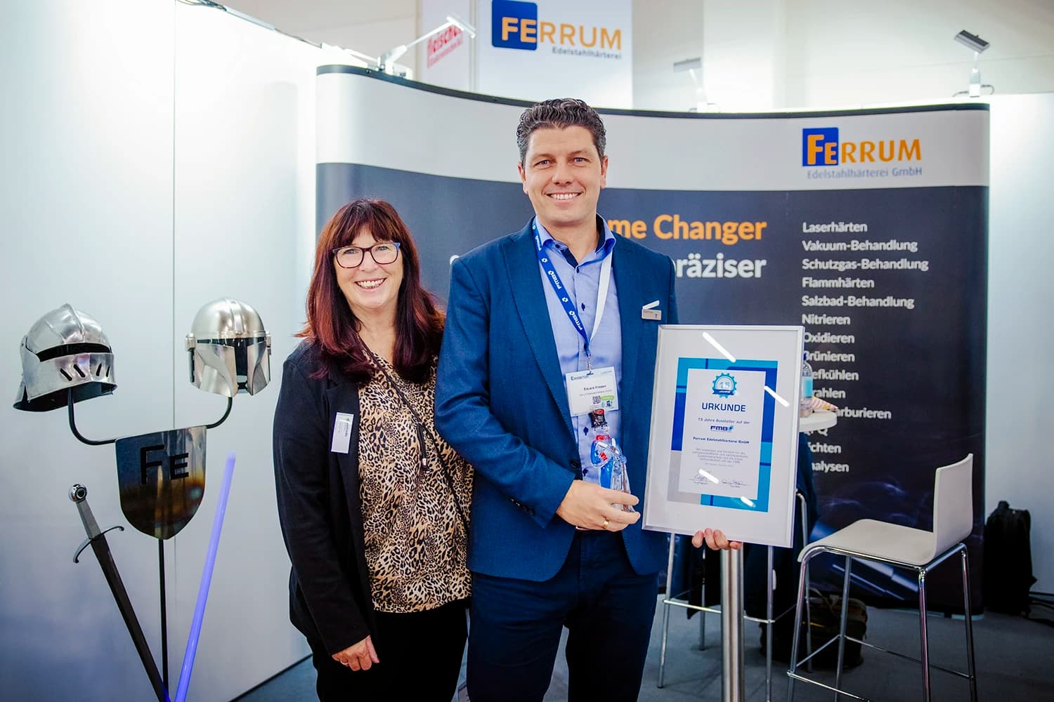 FERRUM Messestand auf der FMB 2024