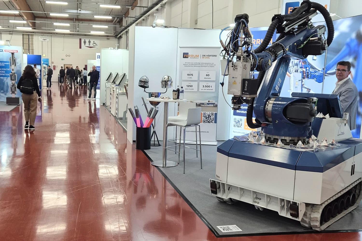 FERRUM Messestand auf der FMB 2025