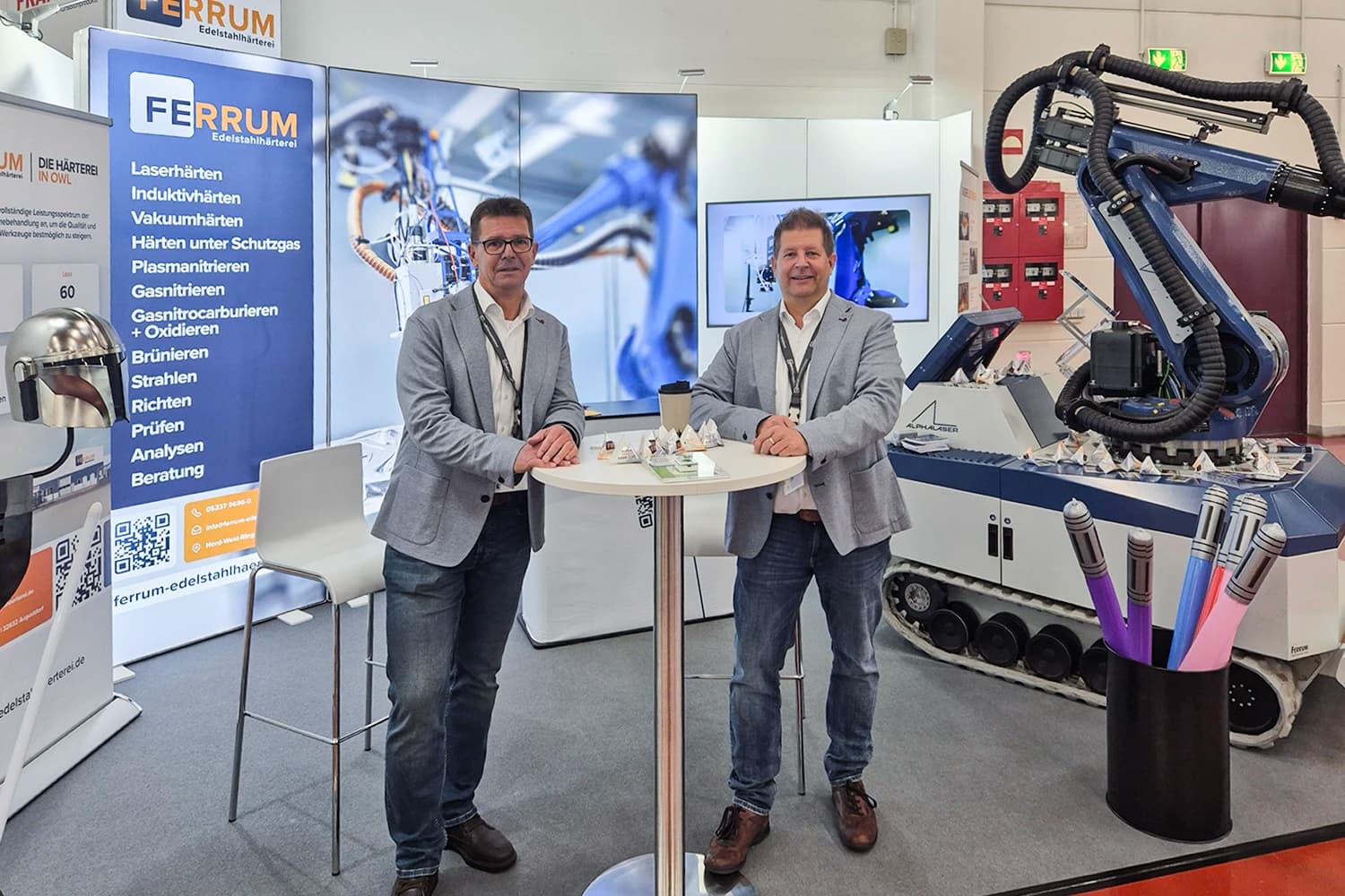 FERRUM Messestand auf der FMB 2025