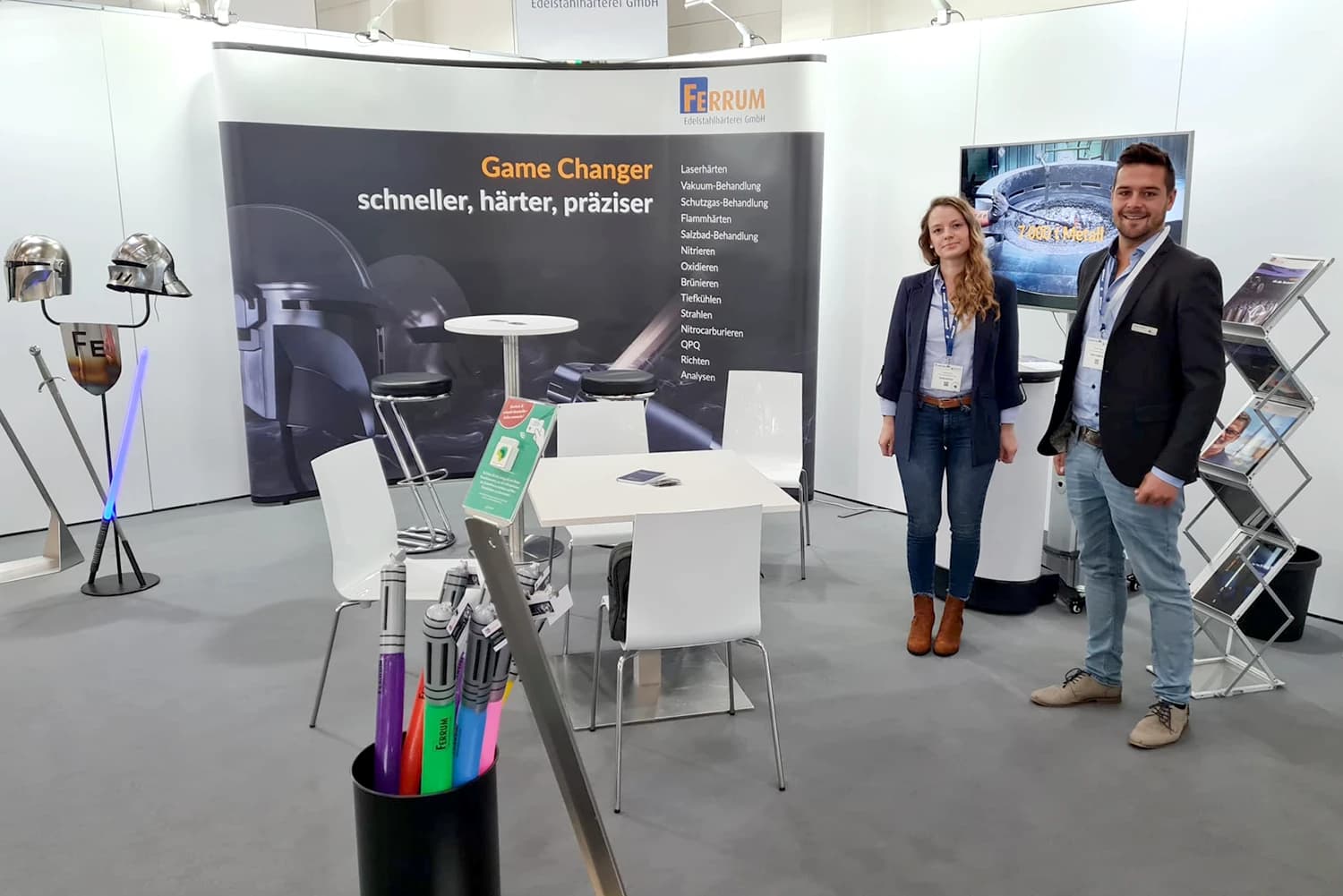 FERRUM Messestand auf der FMB 2022