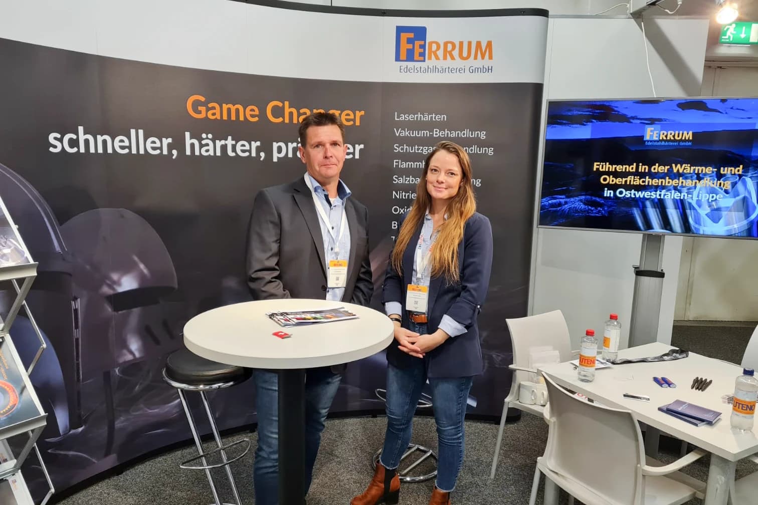 FERRUM Messestand auf der KUTENO 2023