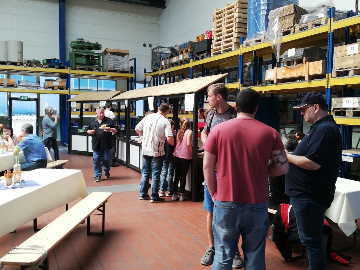 Impression vom FERRUM Open House 2019 „BBQ & Bull Riding“