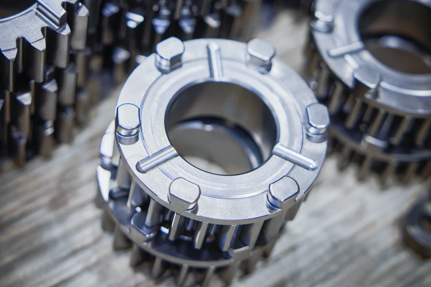 Nassgestrahlte Bauteile bei FERRUM