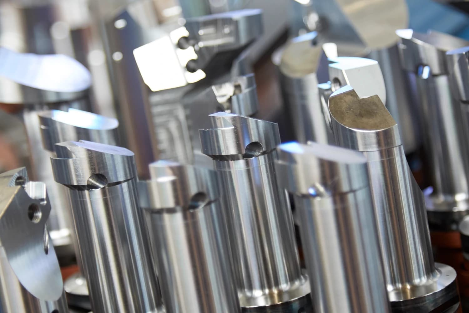 Werkstücke in der Plasmanitrieranlage