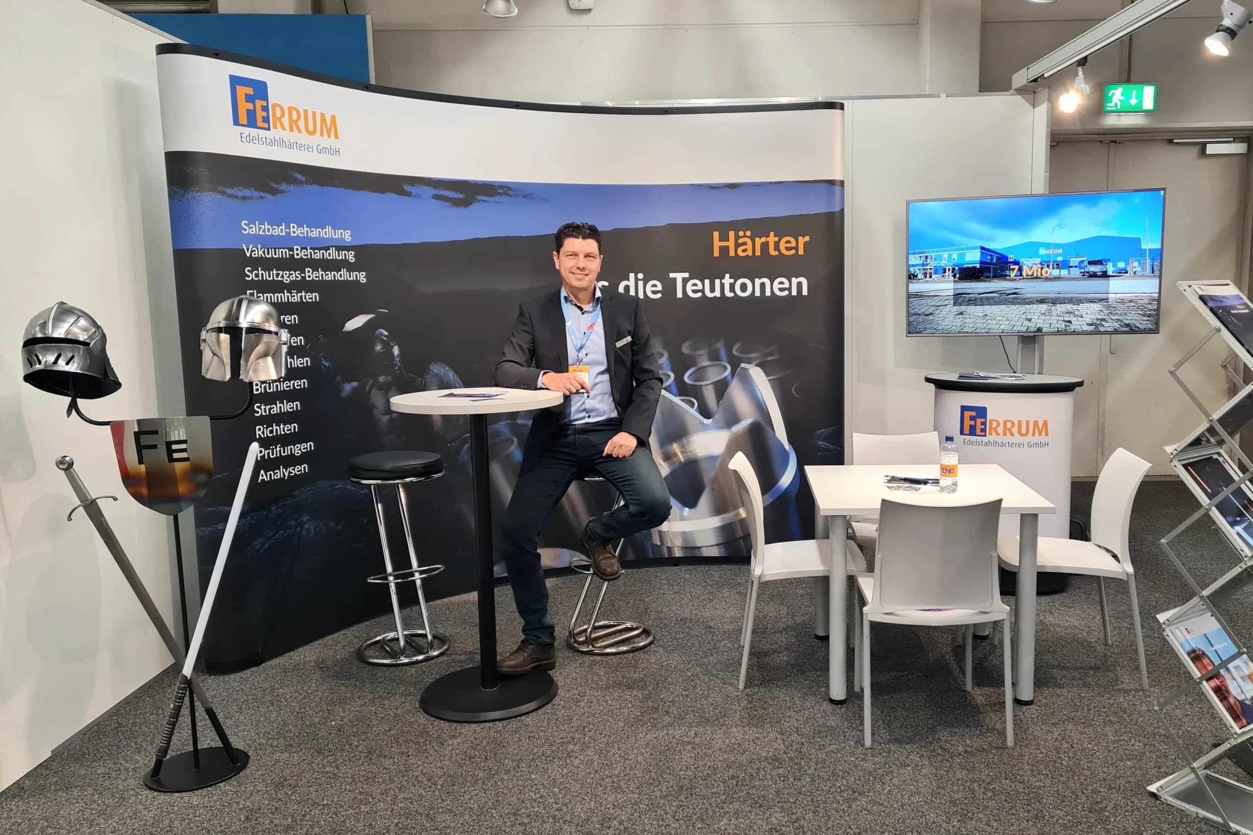 FERRUM Messestand auf der KUTENO 2022