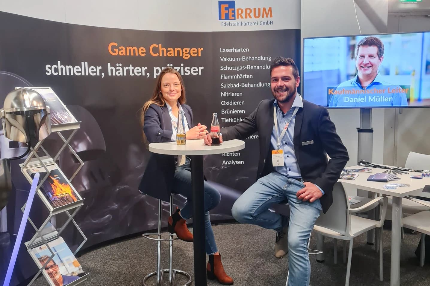 FERRUM Messestand auf der KUTENO 2023