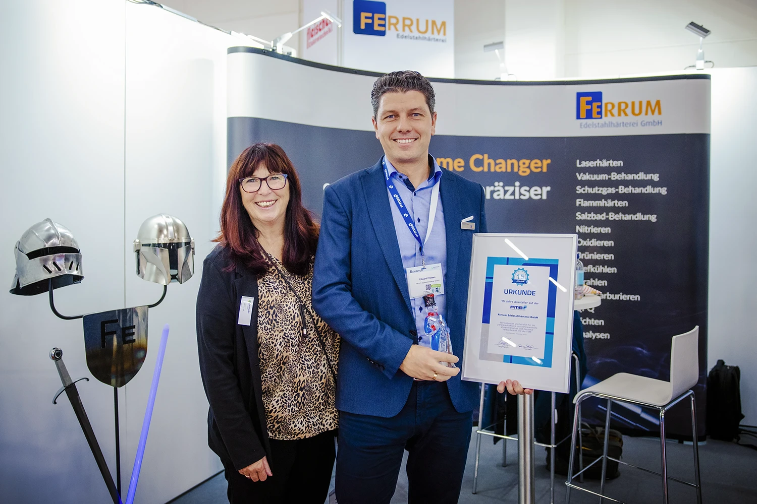 FERRUM Messestand auf der FMB 2024