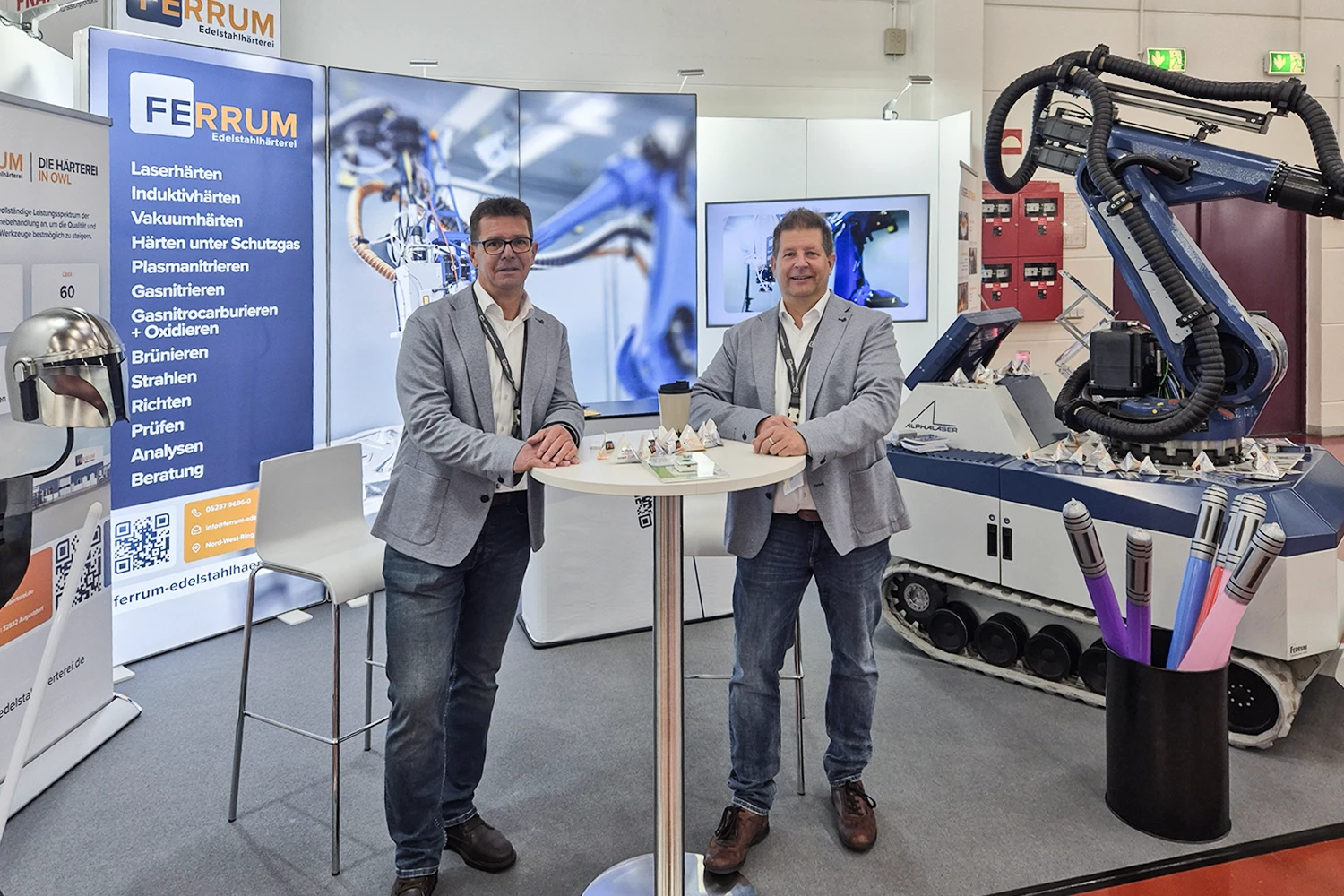 FERRUM Messestand auf der FMB 2025