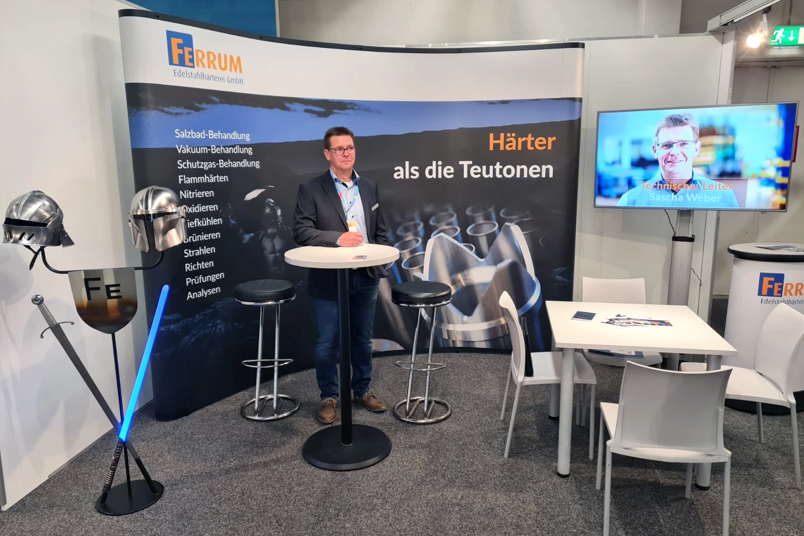 FERRUM Messestand auf der KUTENO 2022