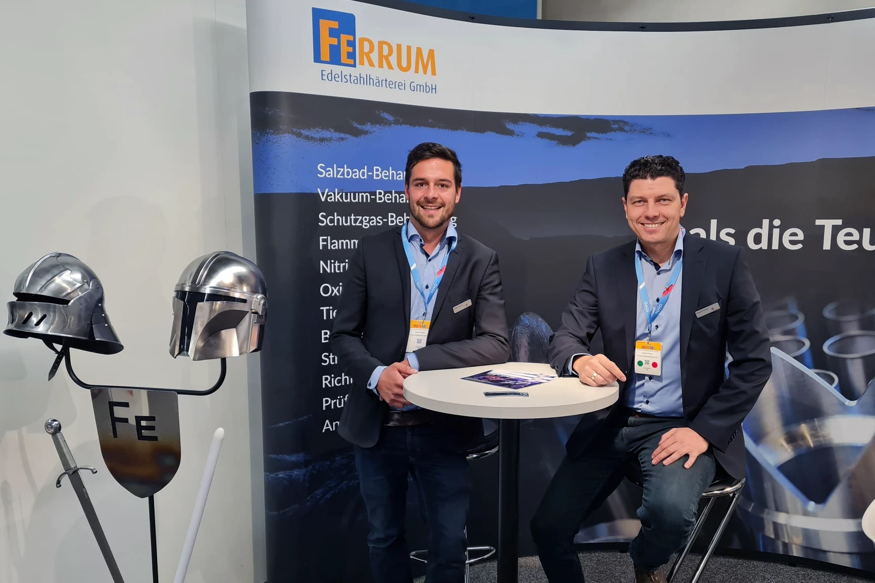 FERRUM Messestand auf der KUTENO 2022