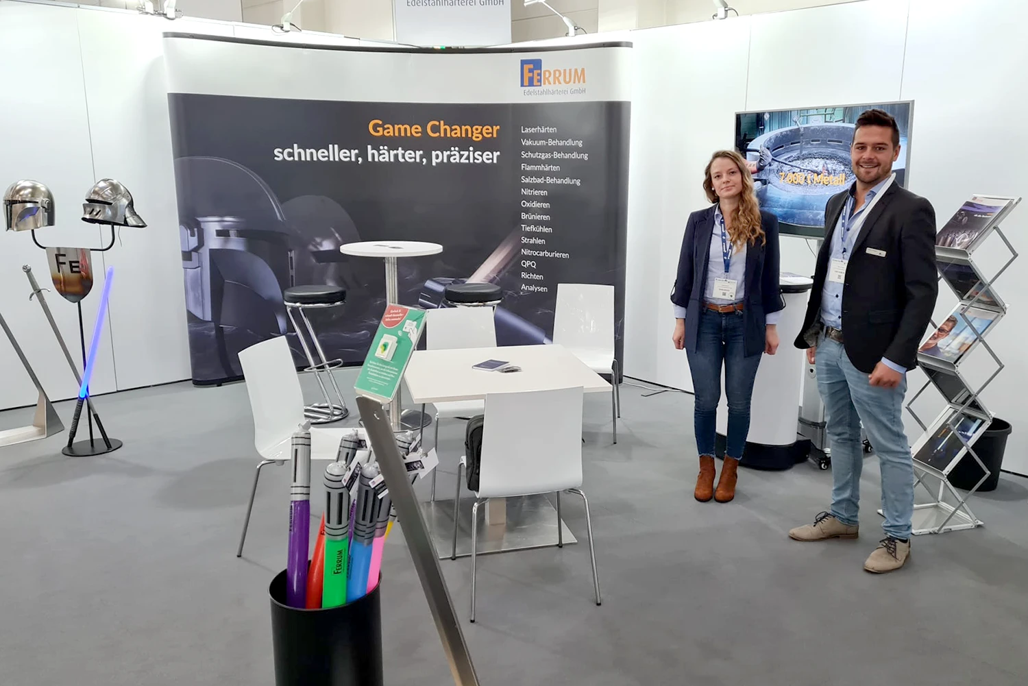 FERRUM Messestand auf der FMB 2022