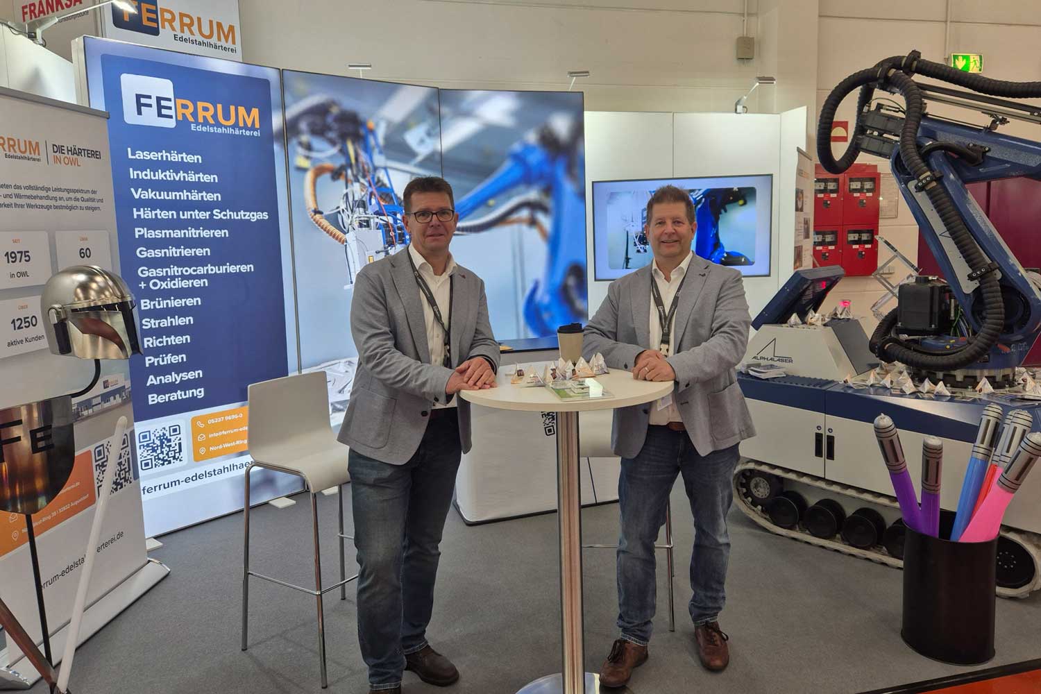FERRUM Messestand auf der KUTENO 2026